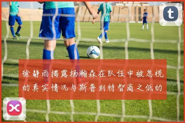 徐静雨揭露杨瀚森在队伍中被忽视的真实情况与斯普利特智商之低的尴尬真相